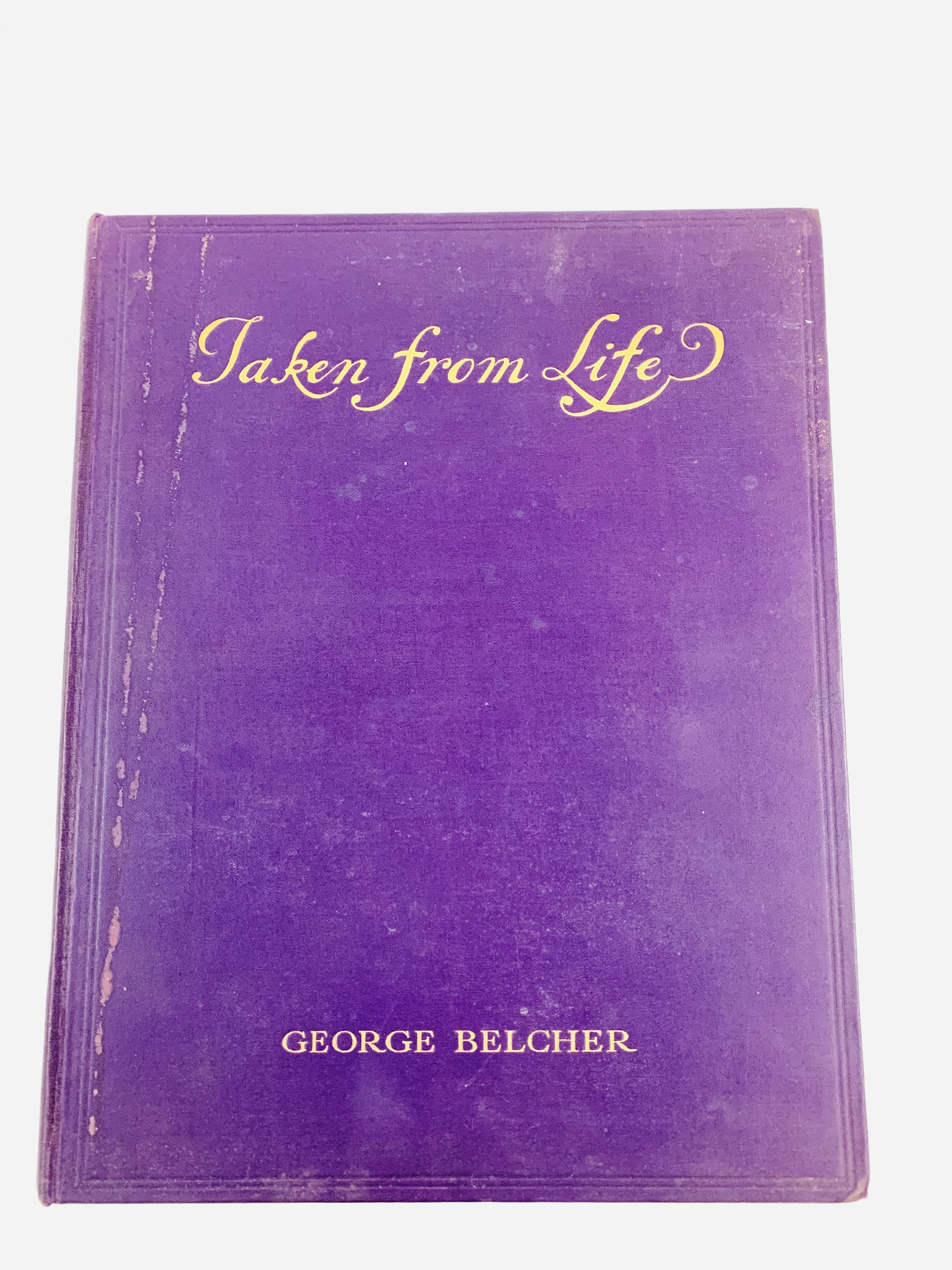 "In Red and Black", by Bert Thomas, with "Taken from Life" by George Belcher