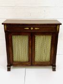 19th Century brass mounted mahogany chiffonier