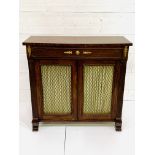 19th Century brass mounted mahogany chiffonier