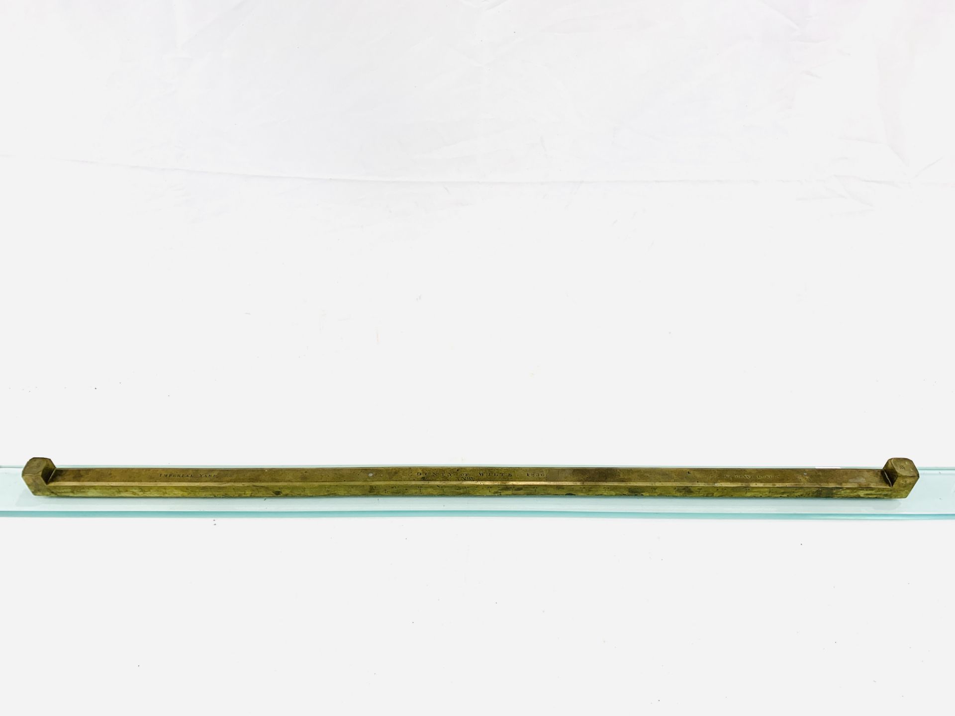 Brass Imperial Standard Yard Measure, 1836