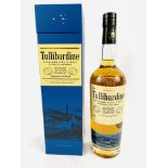 70cl bottle of Tullibardine 225 single malt Scotch Whisky