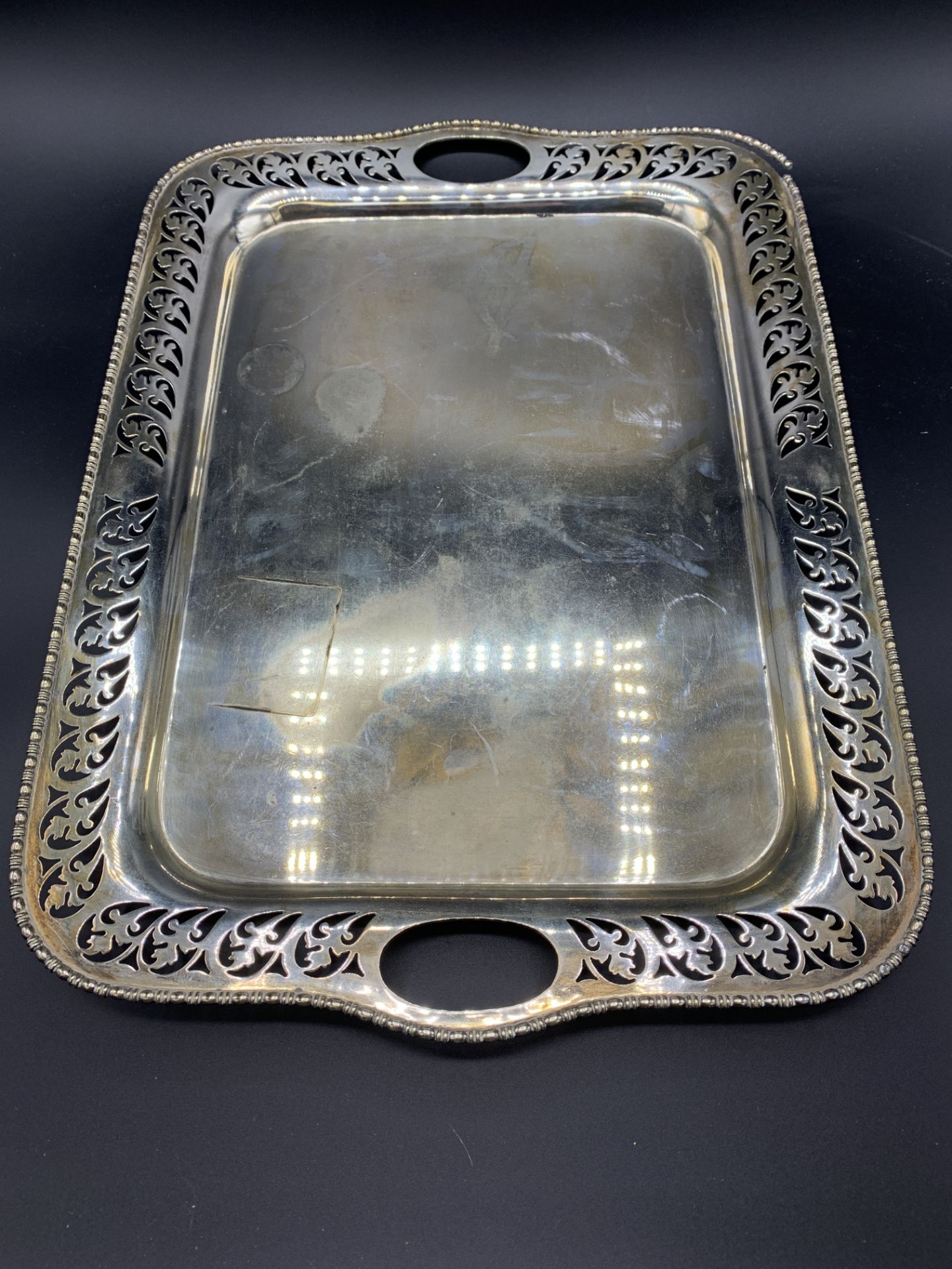 Quantity of silver plate