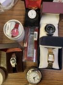 Quantity of watches including Rotary, Accurist and Radley.