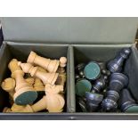 Chess set in a case