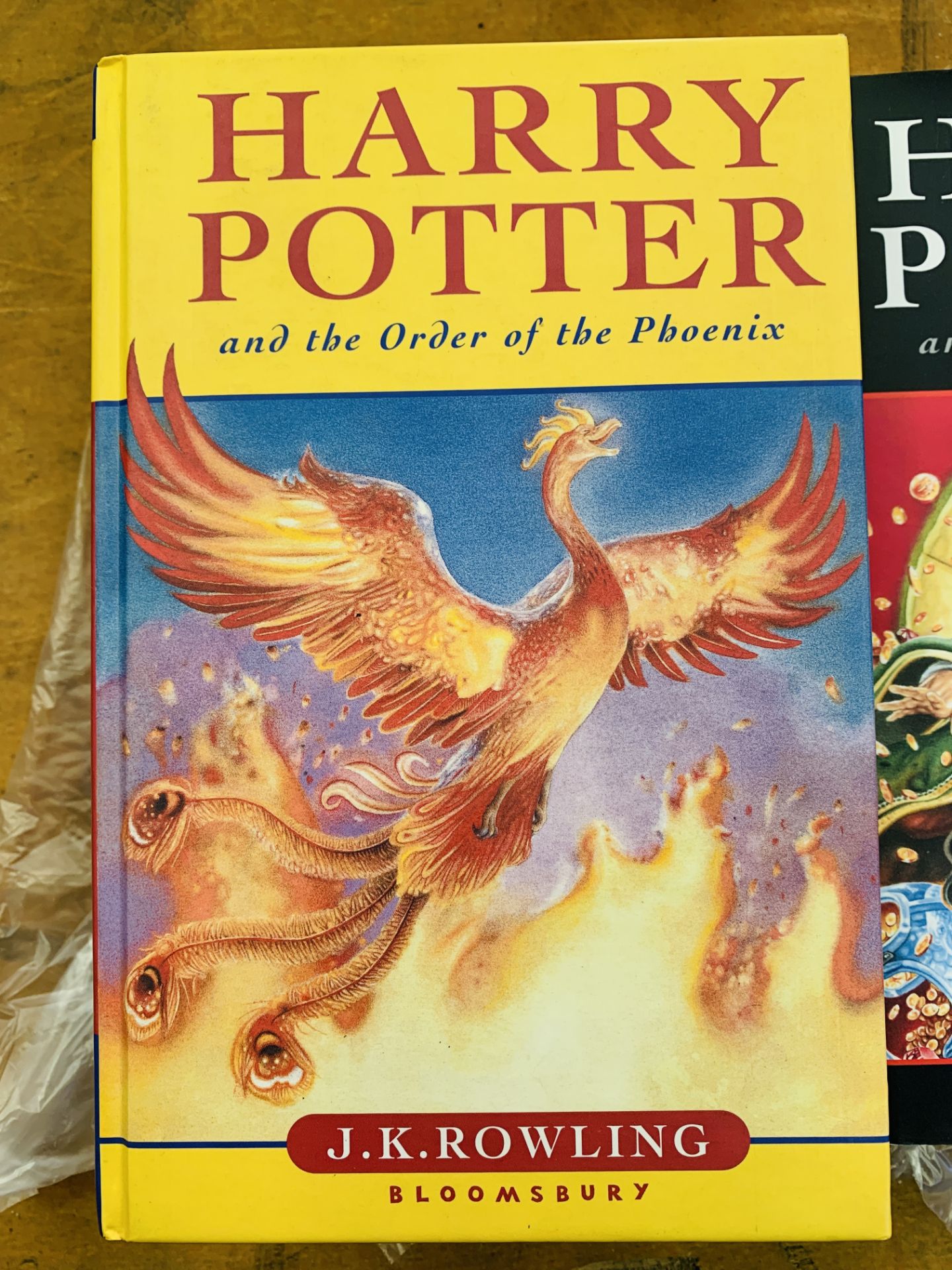 Two Harry Potter first editions, and another Harry Potter book - Image 2 of 5