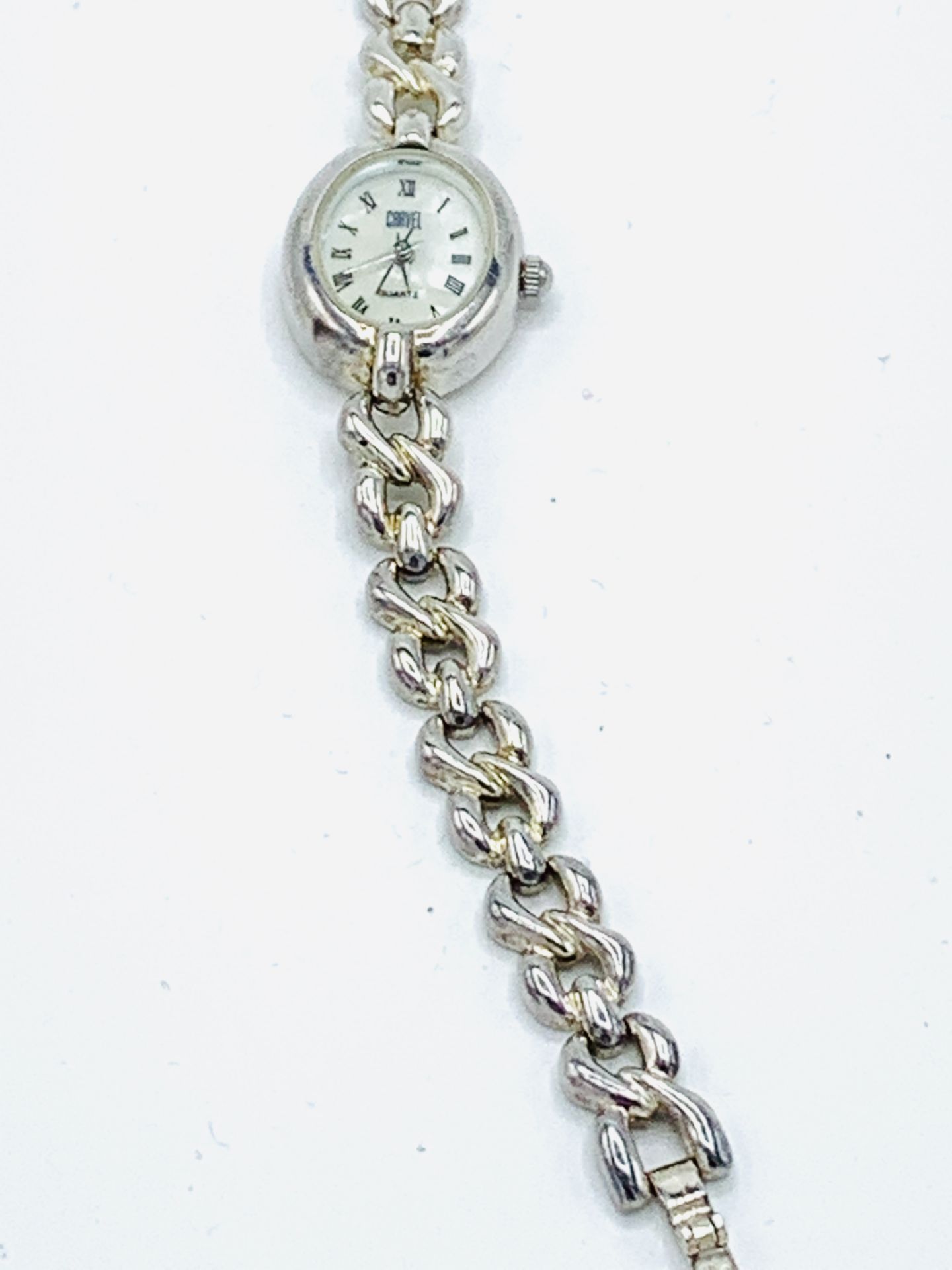 "Carvel" sterling silver quartz watch - Image 4 of 4