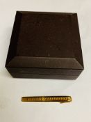 New Dunhill gold coloured tie clip