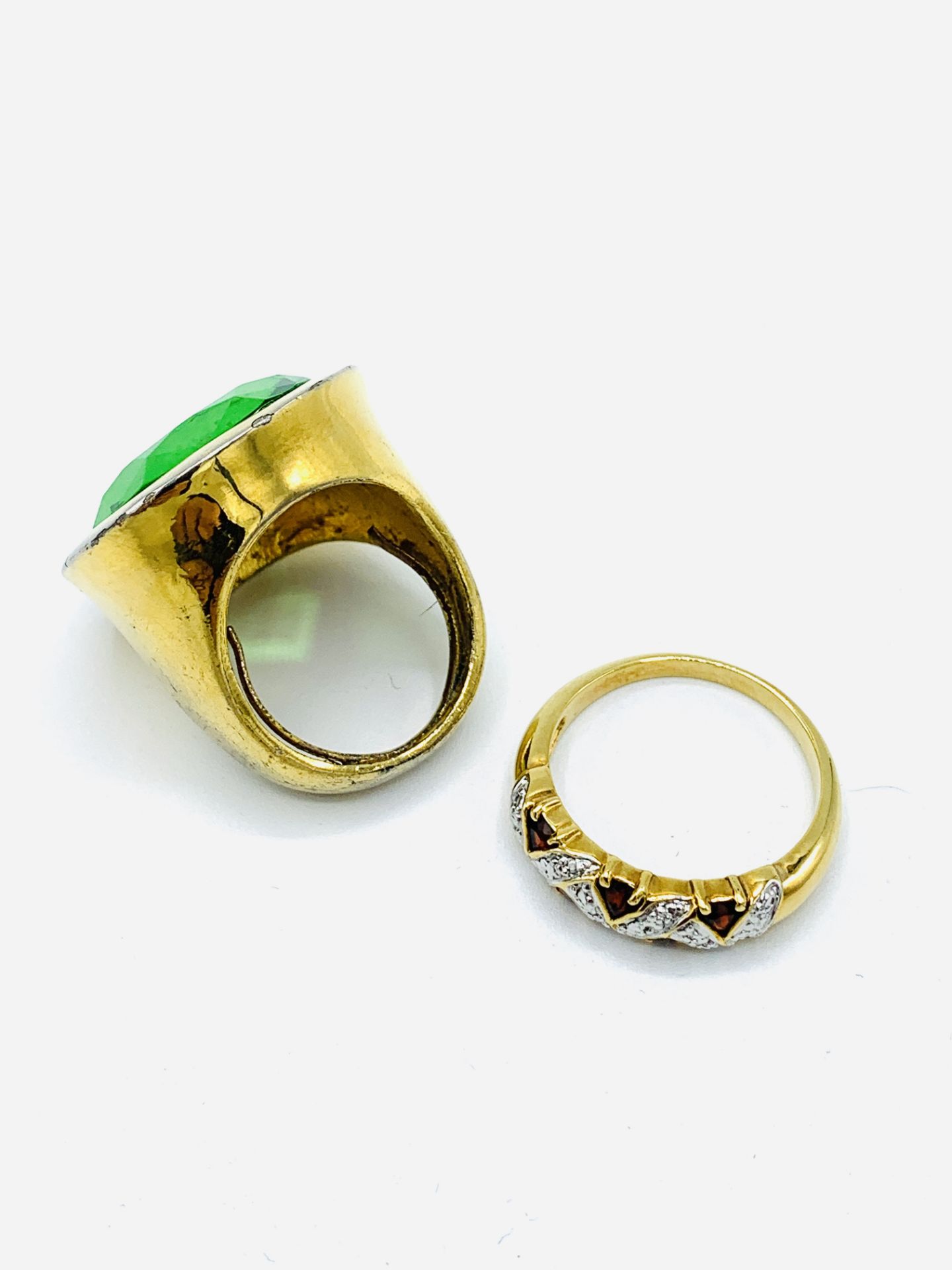 Two fashion rings - Image 3 of 3
