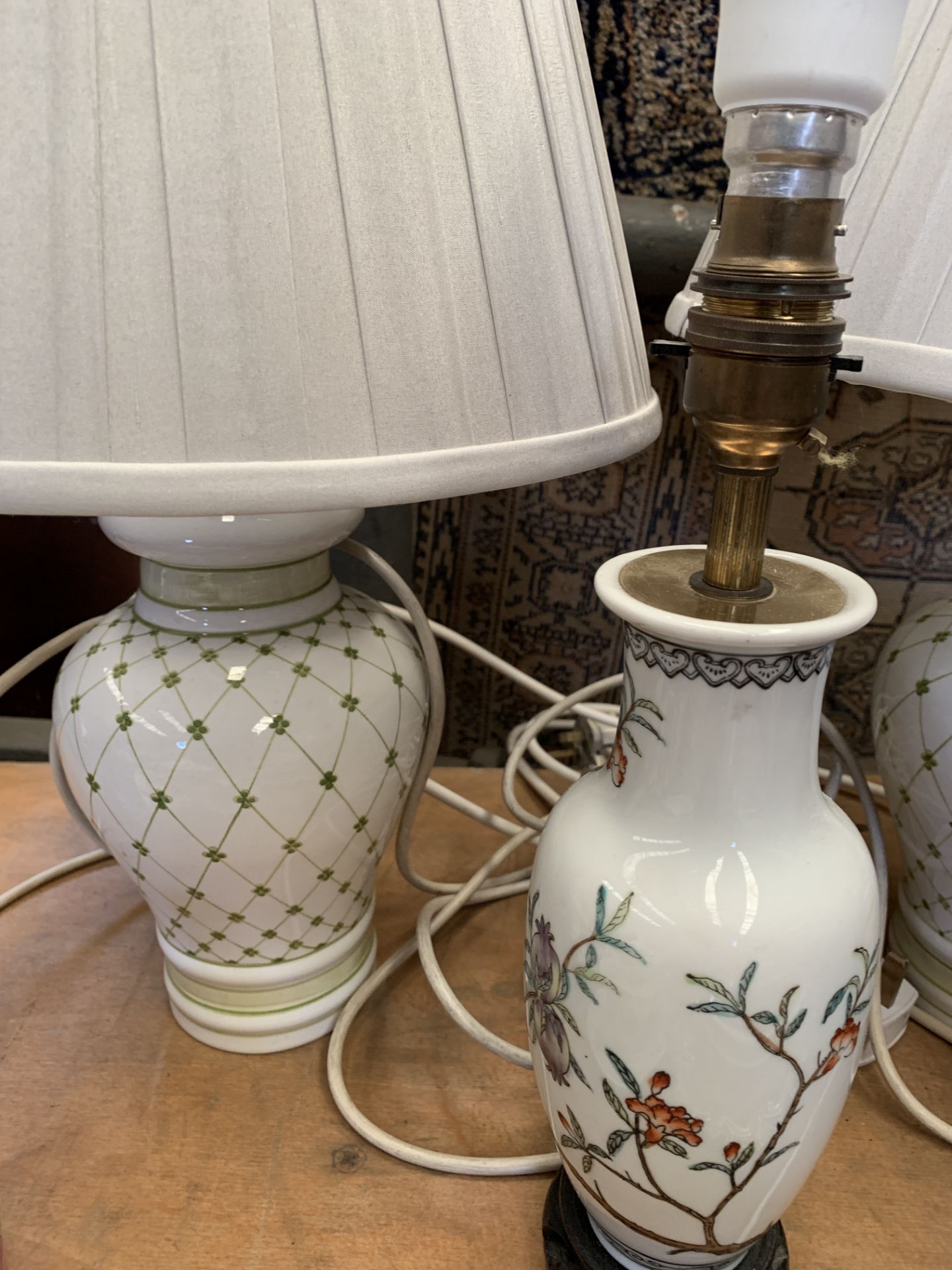 Three table lamps - Image 3 of 3