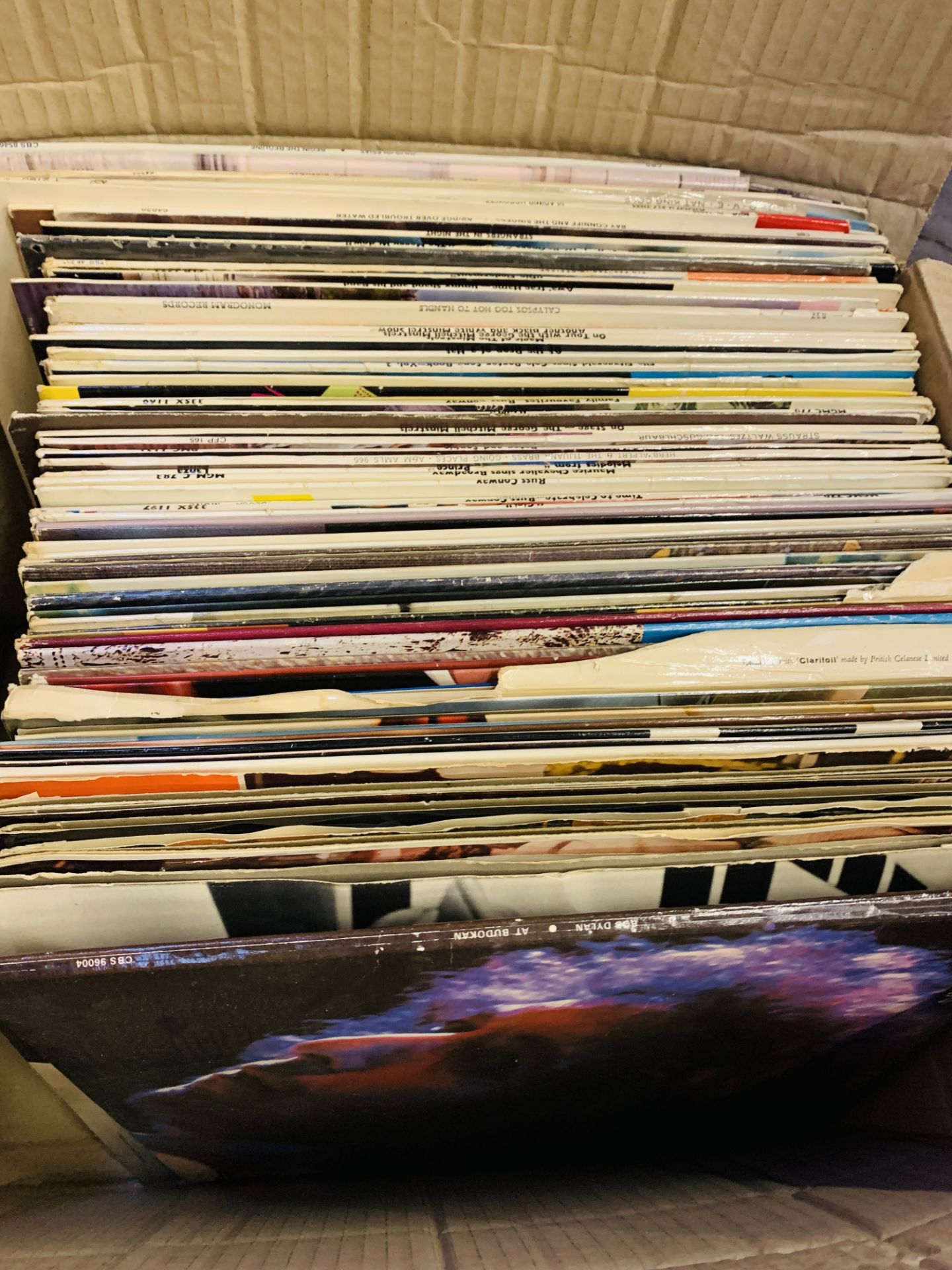 Approximately 80 LP's