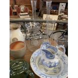 Quantity of glass, chinaware and other items
