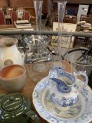 Quantity of glass, chinaware and other items