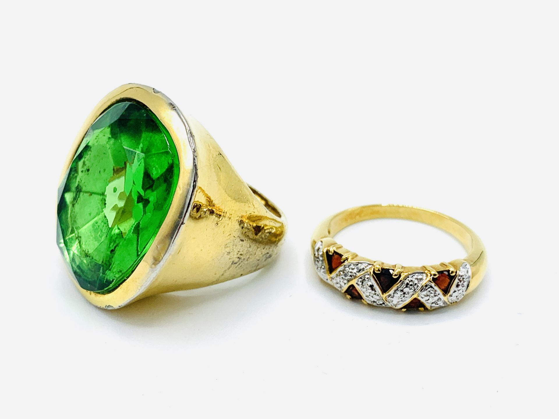 Two fashion rings - Image 2 of 3