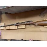 BSA meteor .177 calibre, break barrel air rifle complete with original box