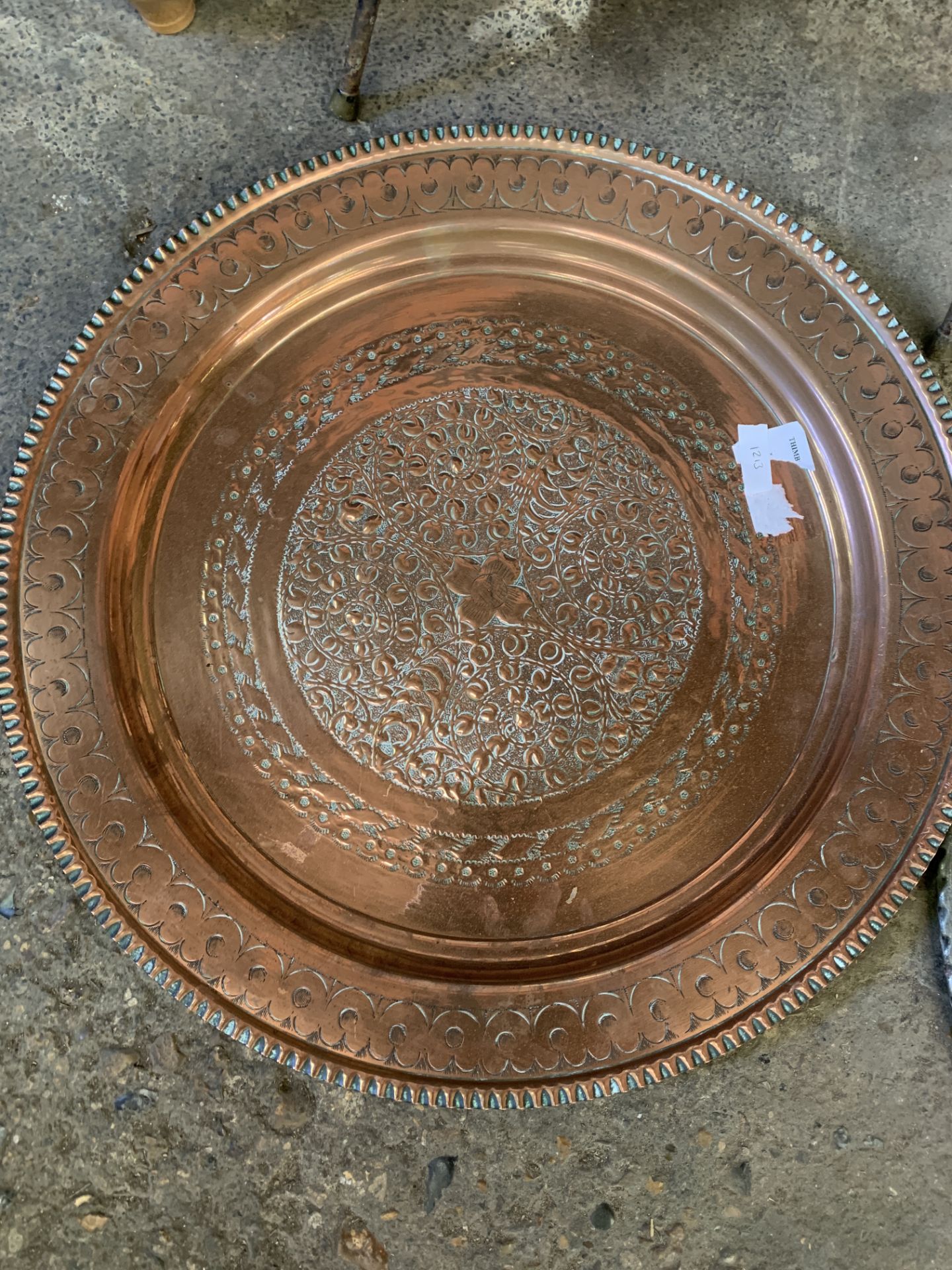 Copper charger and two wall plates - Image 2 of 3