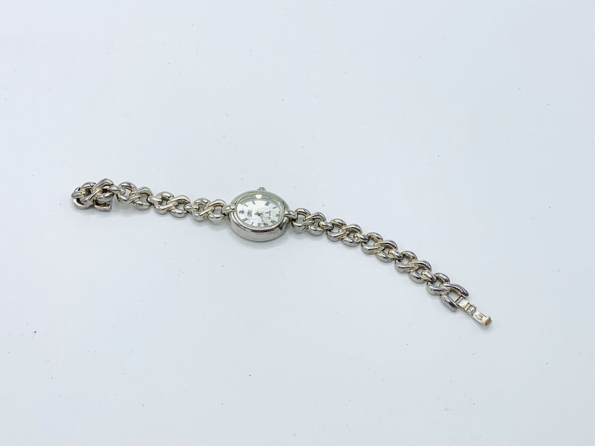 "Carvel" sterling silver quartz watch - Image 2 of 4