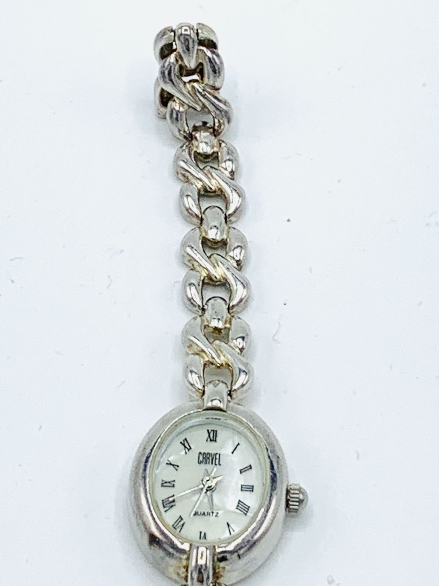 "Carvel" sterling silver quartz watch - Image 3 of 4