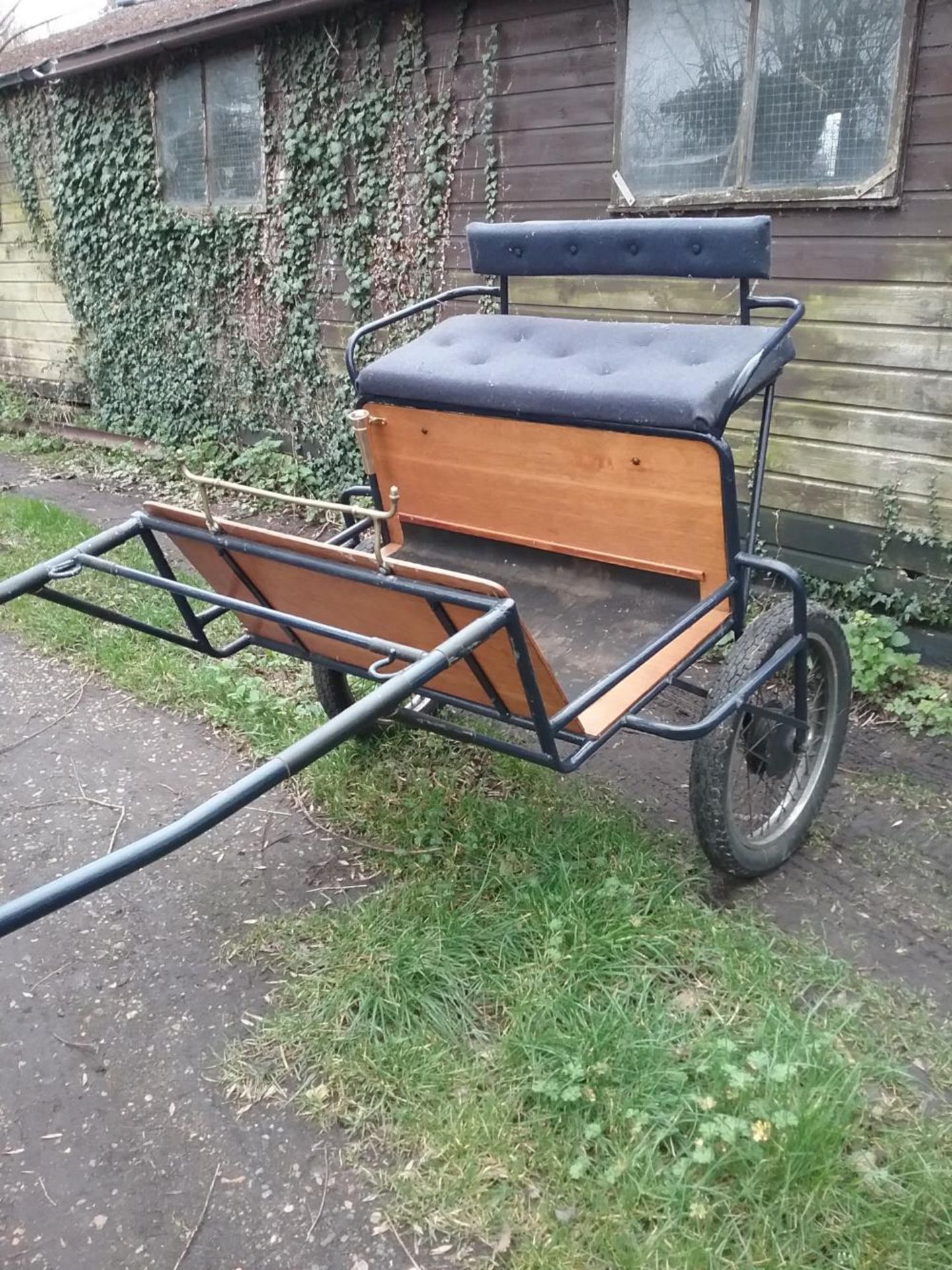 TWO-WHEEL EXERCISE CART to suit 13hh cob. - Image 5 of 8