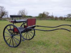 TWO-WHEEL EXERCISE CART built by Bennington to suit 15.2 plus.