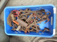 Box of carriage spanners