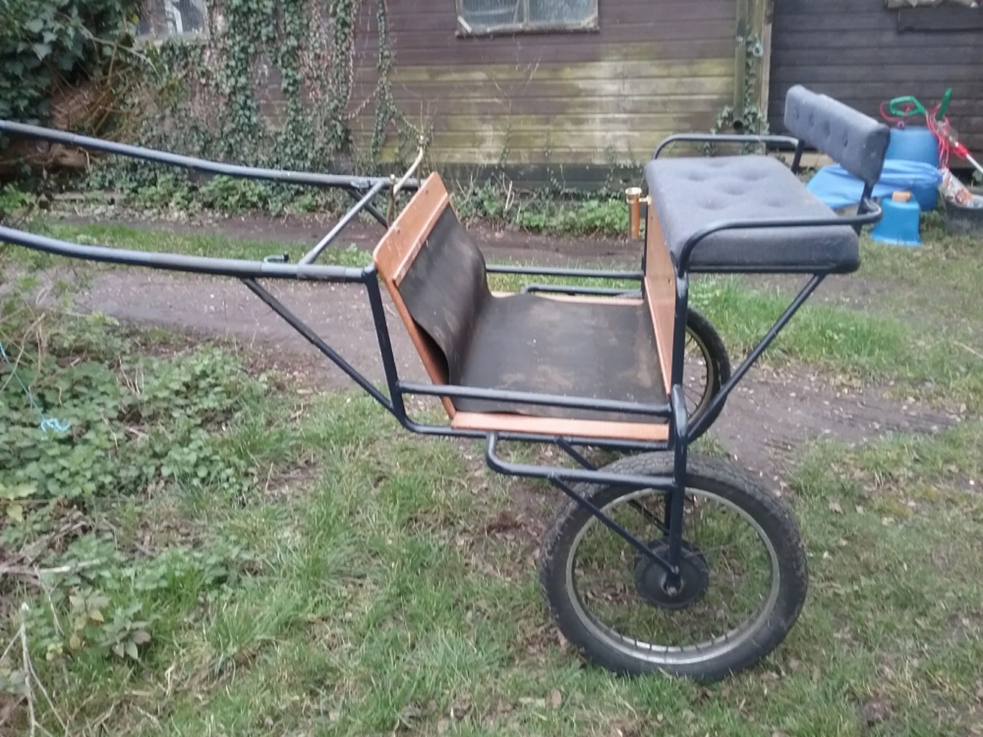 TWO-WHEEL EXERCISE CART to suit 13hh cob. - Image 3 of 8