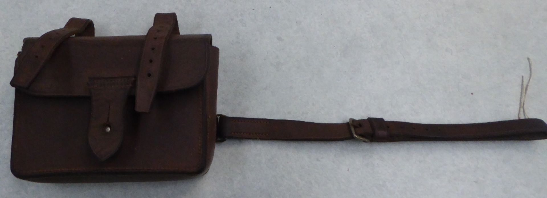 Leather sandwich case - carries VAT. - Image 3 of 3