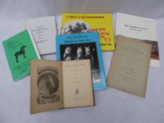 Approximately 32 assorted books relating to Percherons