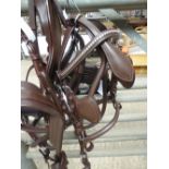Set of brown Shetland harness with stainless steel fittings and quick release tugs - carries VAT.