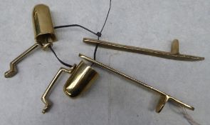 Set of brass shaft fittings - carries VAT