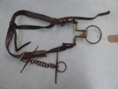 Antique horse bit - carries VAT.