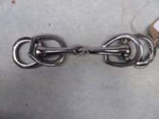 4.5ins stainless steel horseshoe bit - carries VAT.