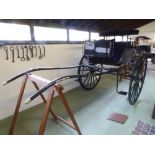 TANDEM DOG CART built by Windover circa 1900 to suit 14.2 to 15.2hh single or tandem.