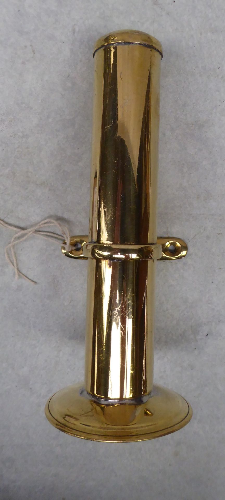 Brass whip holder - carries VAT