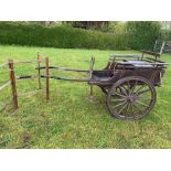 NORFOLK CART to suit 34.5ins to 38ins Shetland pony.