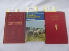 3 horse-related books.