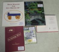 5 assorted carriage related books.