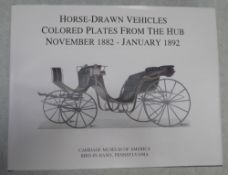 Carriage Museum of America containing colour plates of horse drawn vehicles from 1882-1892.