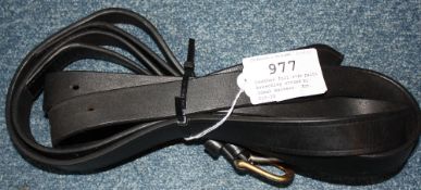 Leather full size pairs breeching straps by Ideal Harness.