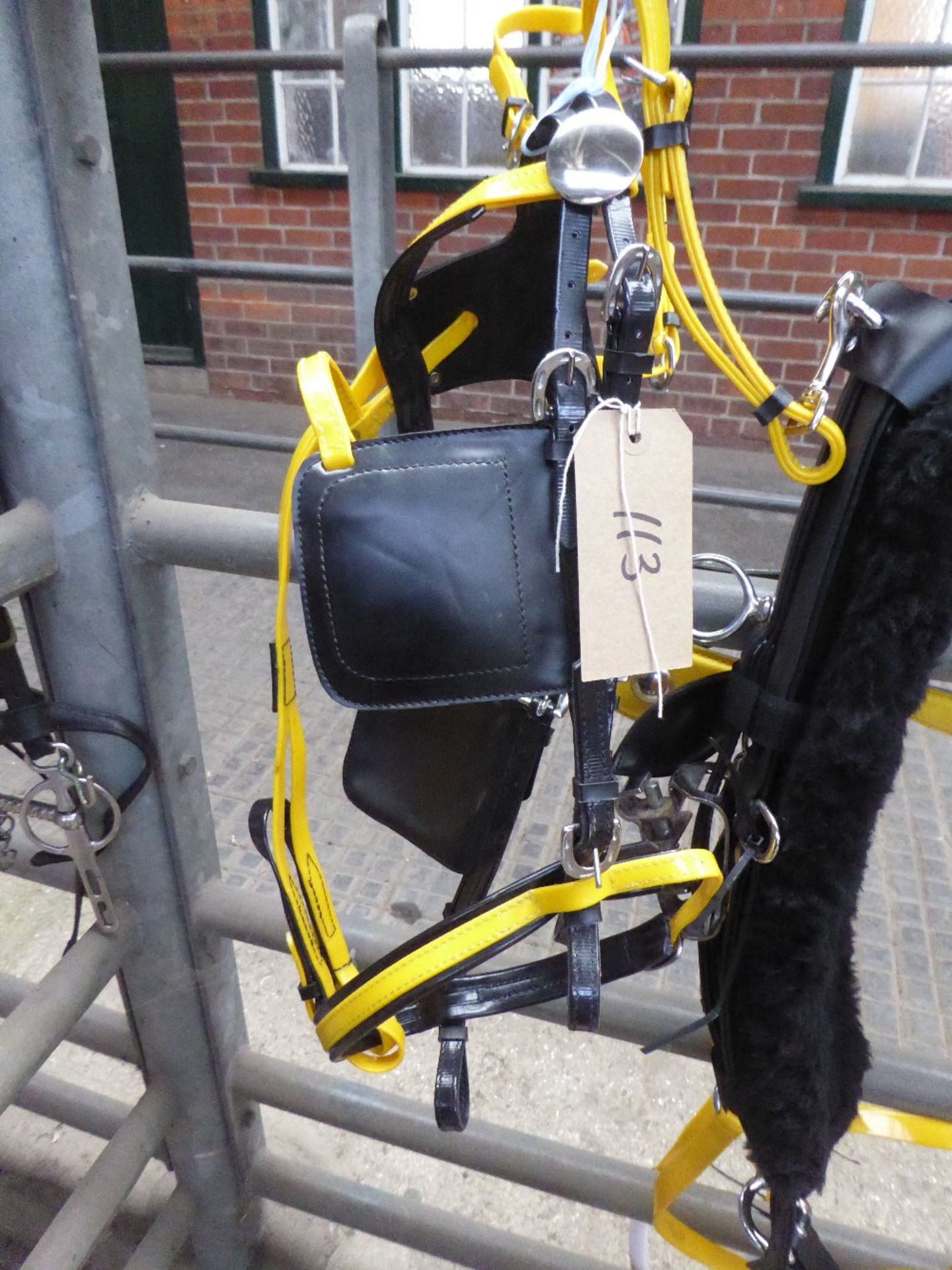 Set of quick hitch cob size trotting harness - carries VAT - Image 2 of 4