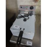 Infernus single tank fryer with drain to front