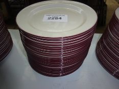 24 Steelite side plates.