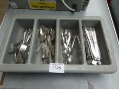 Cutlery and tray