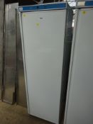 Lowe G2 single door upright freezer.