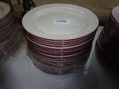 24 Steelite side plates.