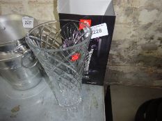 New Melodia crystal vase