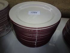 24 Steelite side plates.