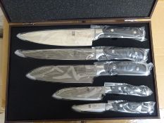 Five piece knife set