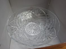 New Melodia crystal bowl centrepiece