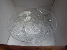 New Melodia crystal bowl centrepiece