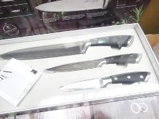 Infinity Chefs three piece knife set.